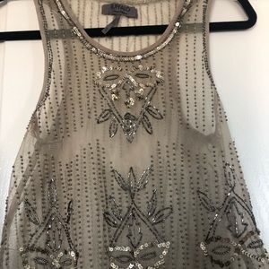 Hand stitched crop top